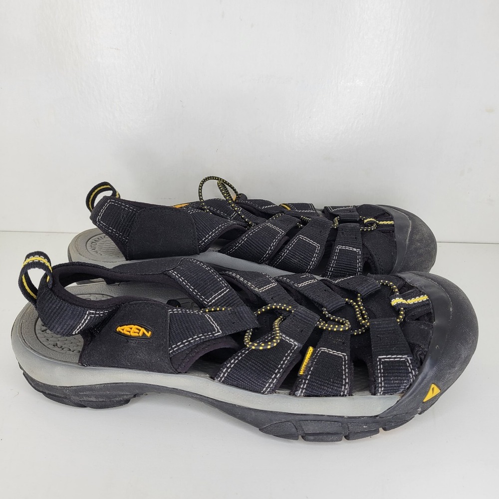 Keen‎ Mens Newport H2 Waterproof Hiking Sport Sandal Size 11 Black Great Cond
